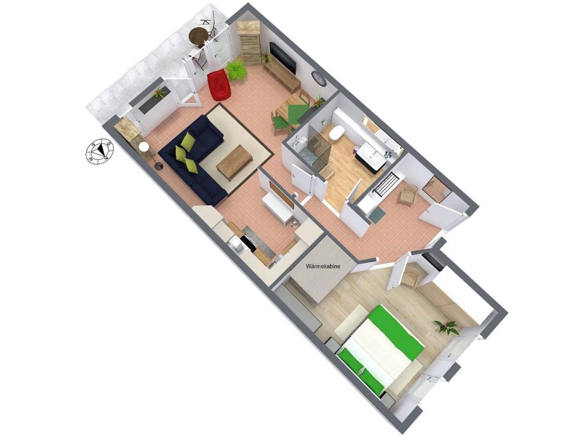 Parkresidenz Am Hafen Wohnung Hf 11 - Meerzeit ซิงสท์ ภายนอก รูปภาพ